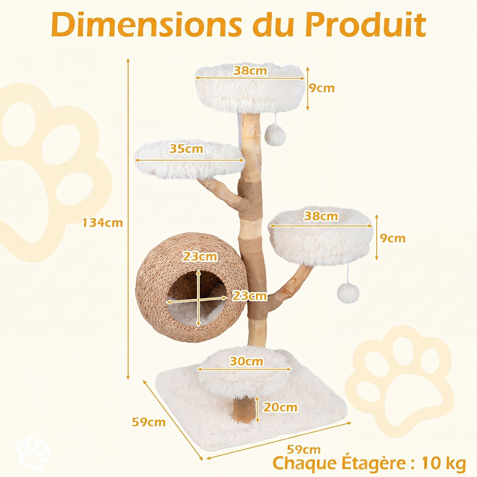 Arbre-a-Chat-en-Bois-Massif-Poirier-137-cm-Tour-pour-Chat-5-Niveaux-Niche-Tress-e-Coussins-Doux-Amov-mediaId105151238-1783395993