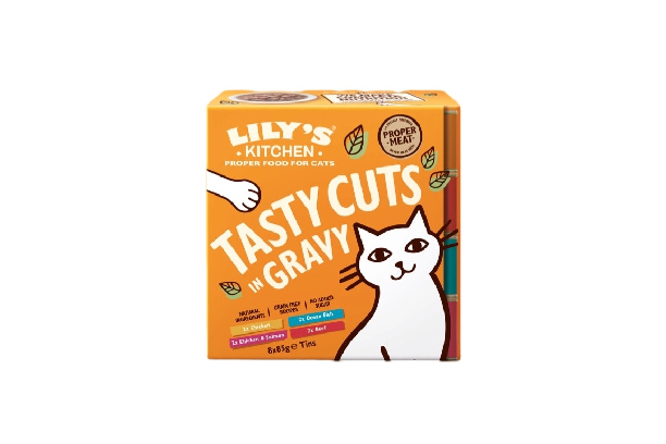 LILY\'S KITCHEN Délicieuses bouchées en sauce Multipack (4 saveurs) - 8 x 85 grs