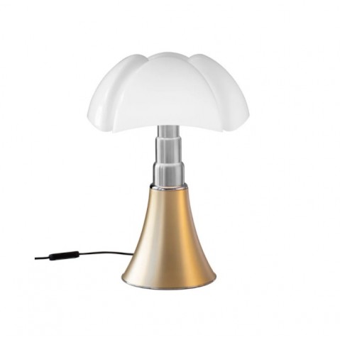 Lampe Pipistrello Medium Laiton Satiné