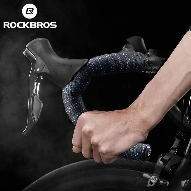 ROCKBROS-Bicycle-Handlebar-Tape-PU-Eva-Anti-Slip-Wrap-Soft-4