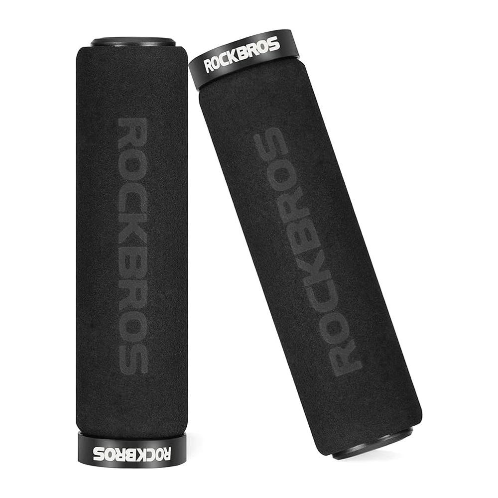 eng_pl_Rockbros-BT1001BKBK-sponge-bicycle-handlebar-grips-black-157421_1