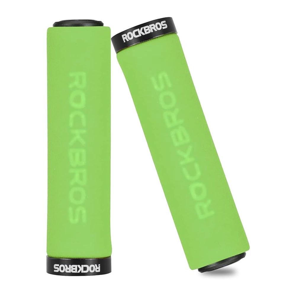 eng_pl_Rockbros-BT1001GNBK-sponge-bicycle-handlebar-grips-green-and-black-157419_1