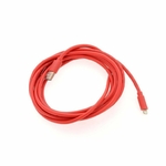 apple-lightning-3m-datakabel-rood