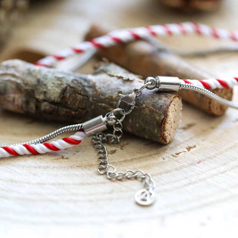 bracelet-argent-valentin-blanc:rouge-fermoir