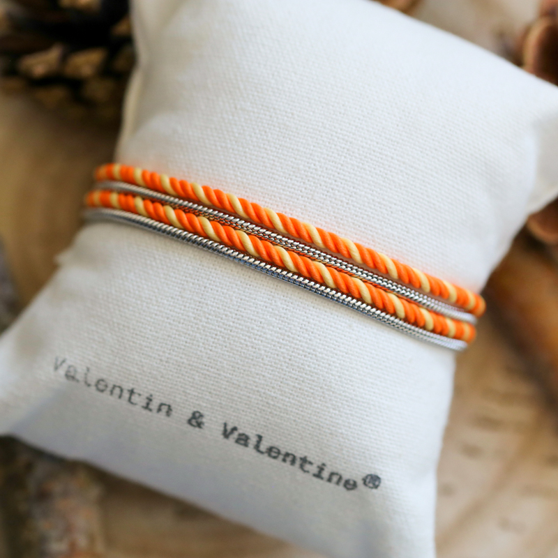 bracelet-argent-valentin-orange:jaune-coussin2