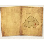Carnet+de+pirate+page+parchemin+et+carte+au+tresor