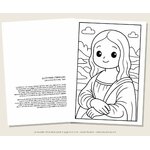Kawaii+Museum+la+Joconde+fiche+decouverte+et+page+a+colorier