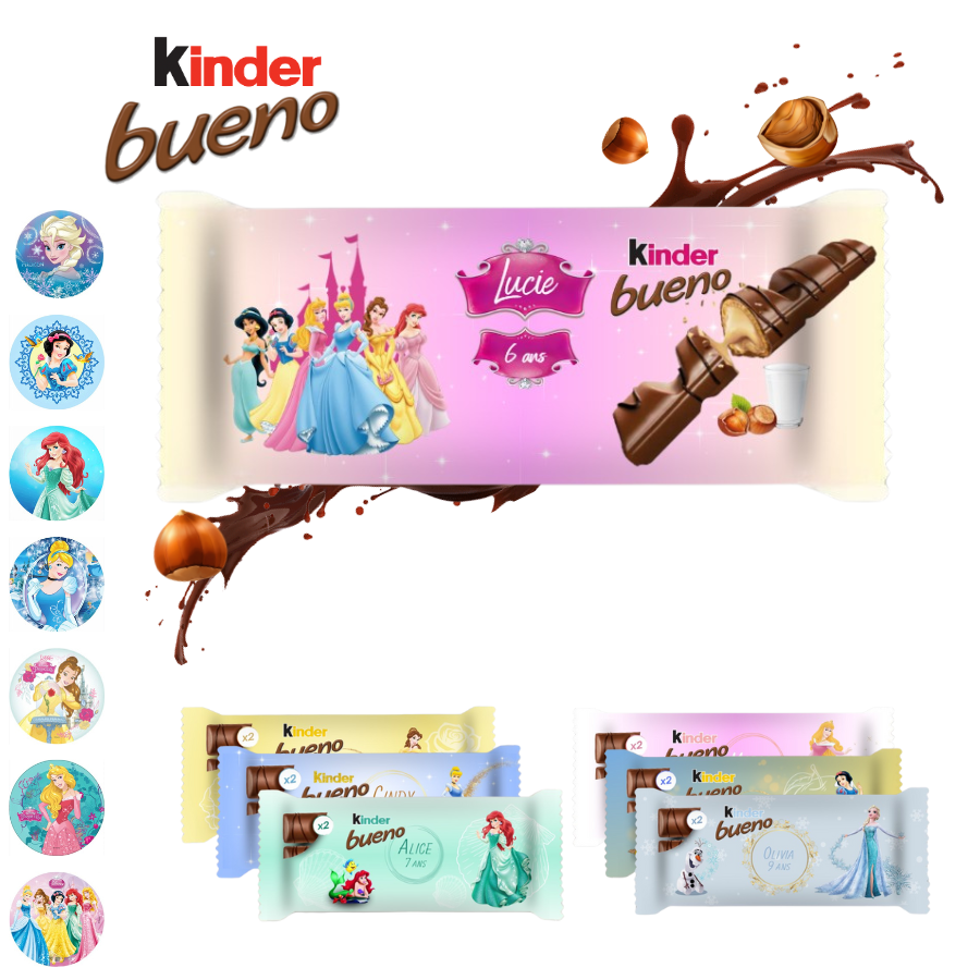 Kinder-bueno-princesse-disney-Chocolat-princesse-anniversaire-Kinder-disney