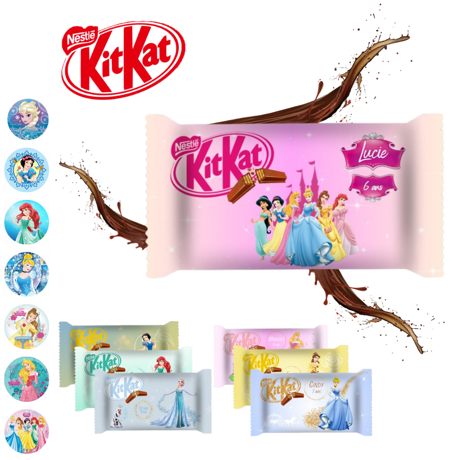 Kitkat-personnalise-princesses-disney-Kit-kat-princesse-disney-Chocolats-personnealise-princesses