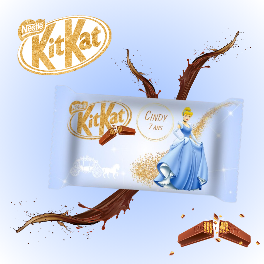 Kitkat-personnalise-cendrillon-Kit-kat-cendrillon-Chocolats-personnealise-princesses