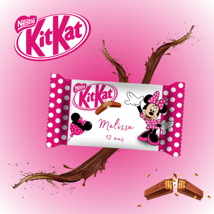 Kit-kat-minnie-Kitkat-minie-Chocolat-disney-personnalisé