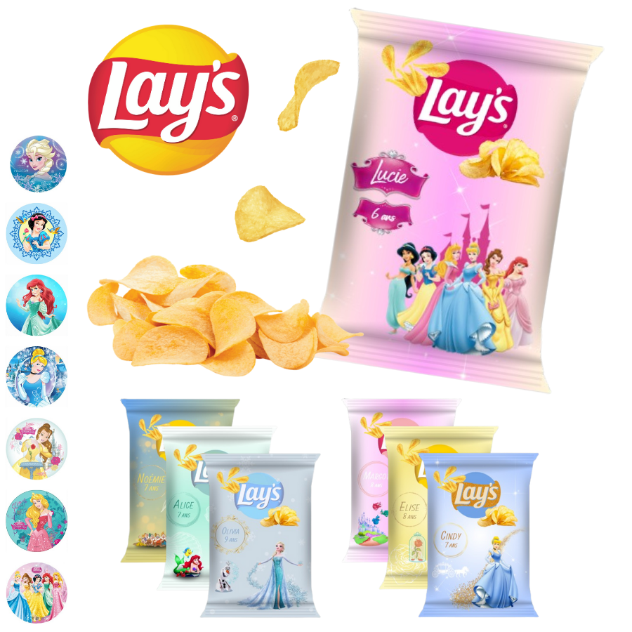 Chips Lay\'s Princesses