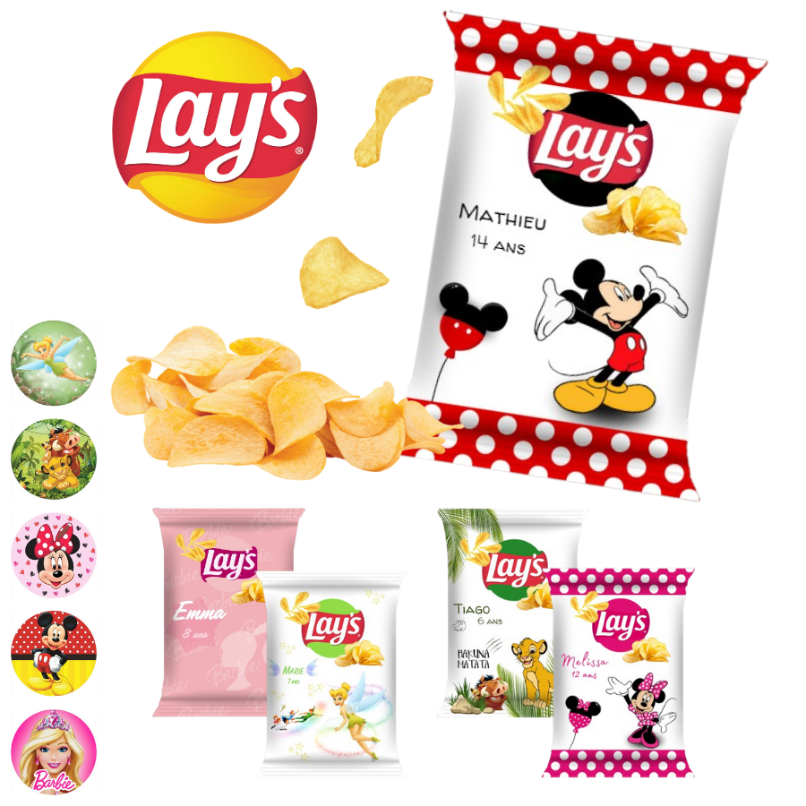 Chips Lay\'s Personnages