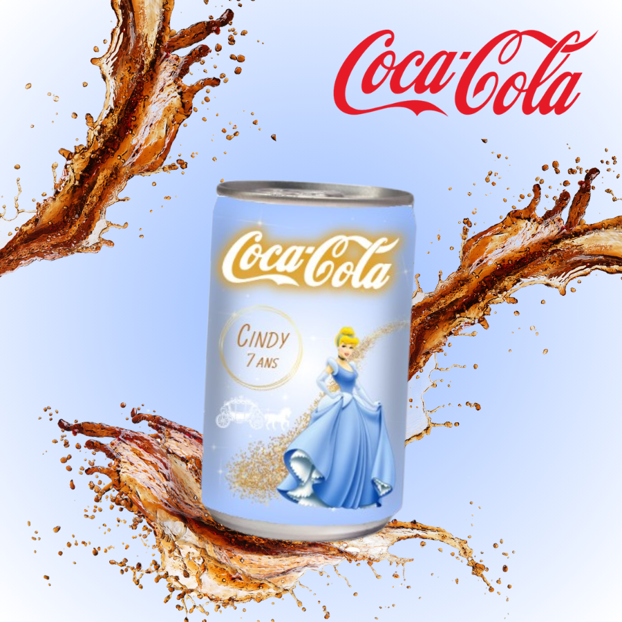 Coca-cola-personnalise-cendrillon-Petite-canette-de-coca-a-personnaliser-Boissons-personnalise-cendrillon