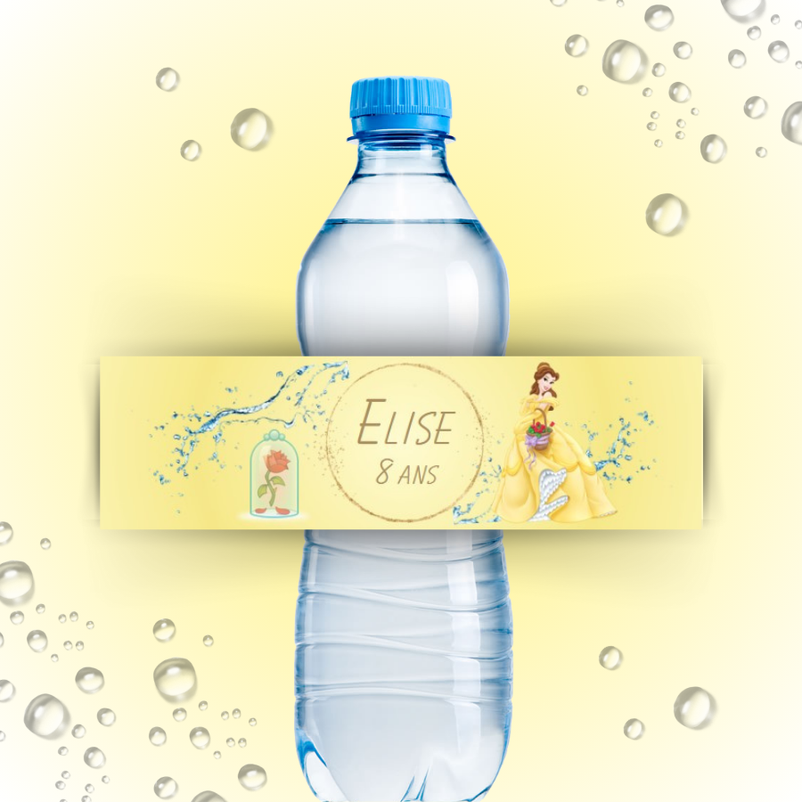 Bouteilles-personnalisees-disney-Bouteille-eau-personnalise-princesse-belle-Eau-personnalise-la-belle-et-la-bete