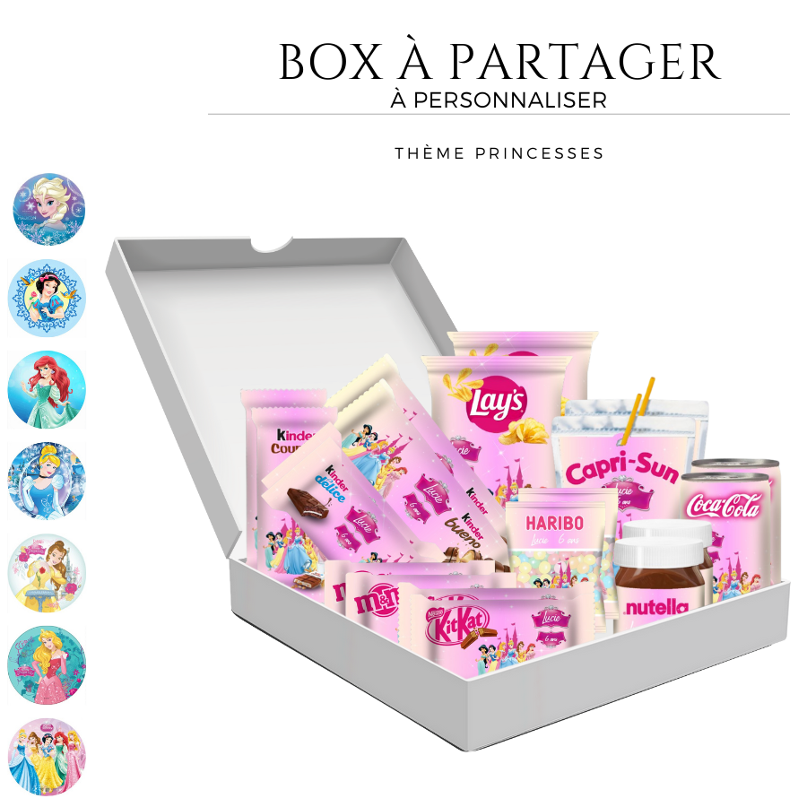 Box à partager Princesses