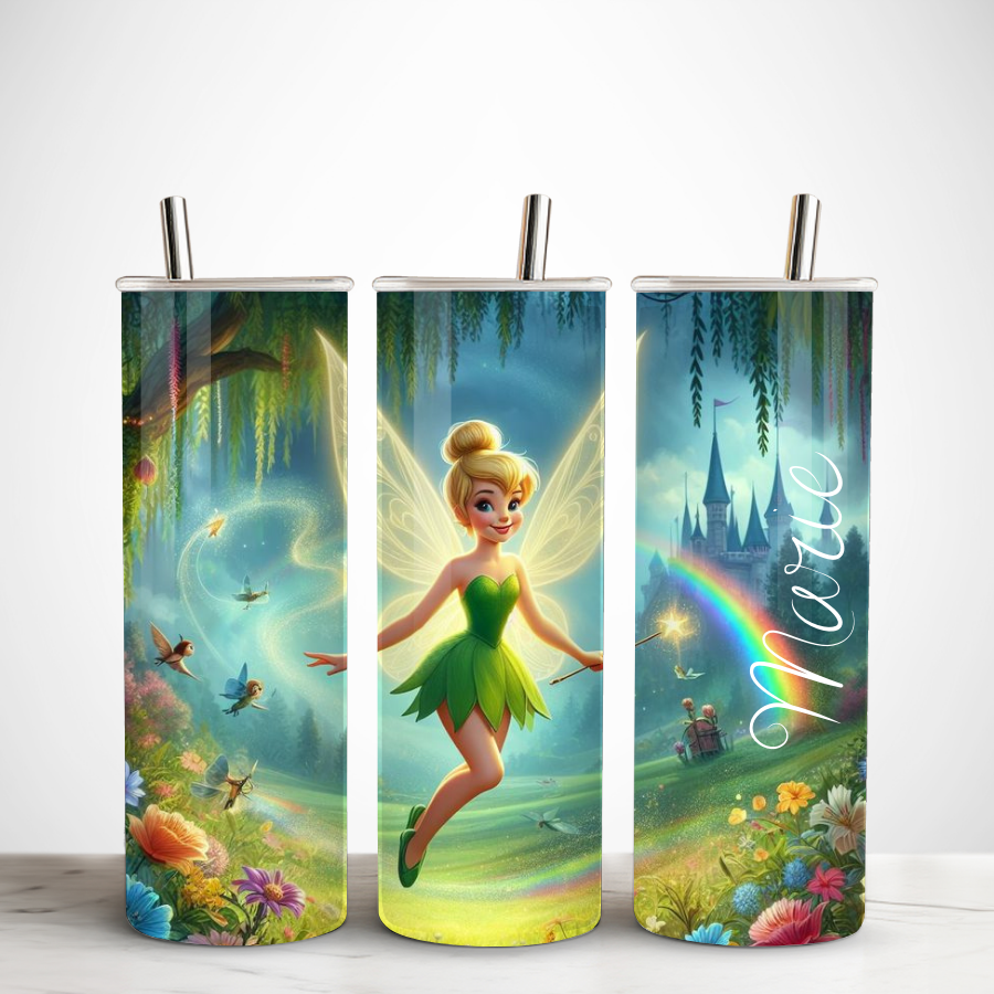 Tumbler-personnalise-disney-Gourde-disney-personnalisable-Gobelet-paille-disney