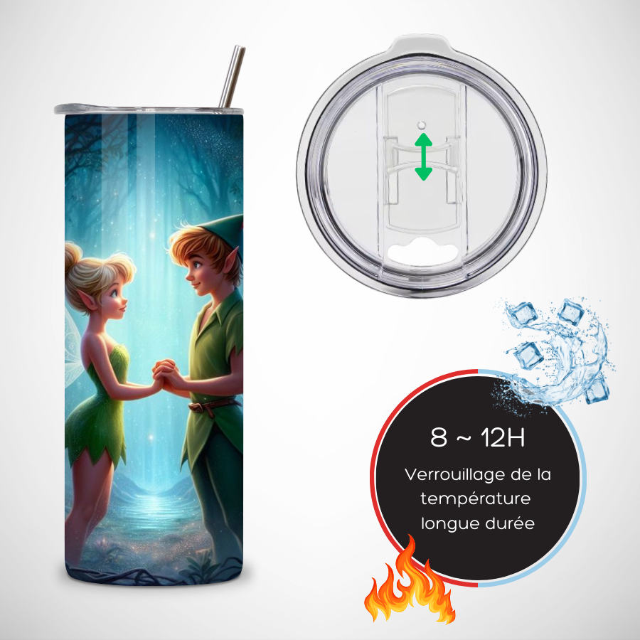 Gobelet-personnalise-peter-pan-Tumbler-peter-pan-Gourde-personnalisable-disney