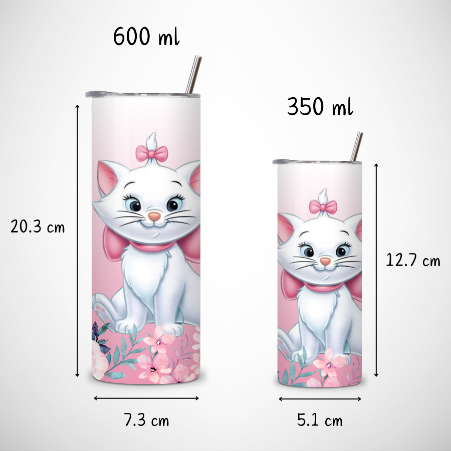 Tumbler-personnalise-marie-Gobelet-personnalisable-marie-aristochat-Gourde-isotherme-a-personnaliser-disney