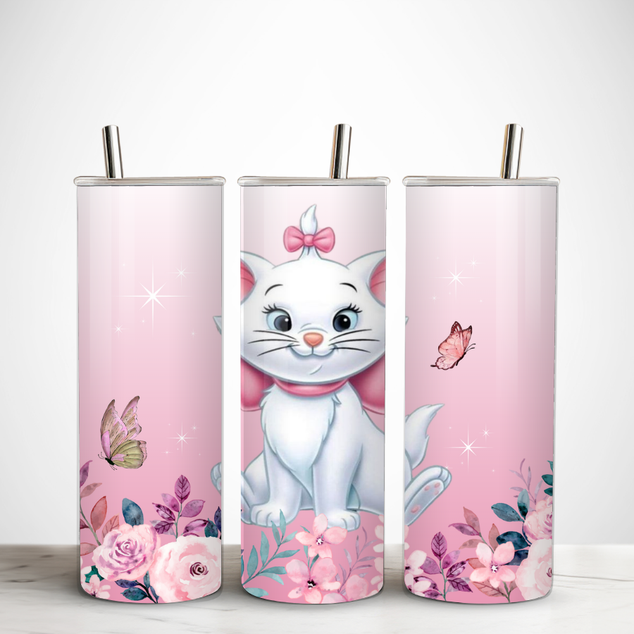 Tumbler-personnalise-marie-Gobelet-personnalisable-marie-aristochat-Gourde-isotherme-a-personnaliser-disney