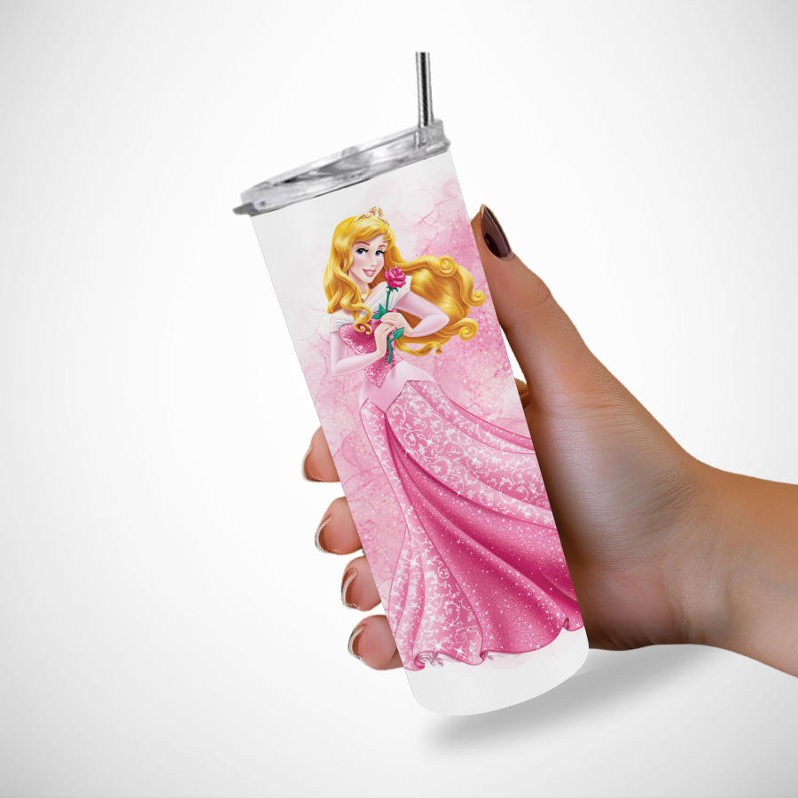 Verre-avec-couvercle-personnalise-disney-Gourde-personnalisable-princesse-disney-aurore-Gobelet-a-personnaliser-la-belle-au-bois-dormant