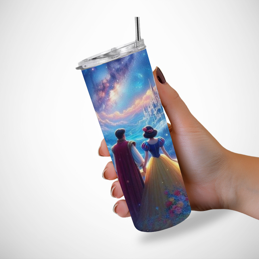Tumbler-personnalise-blanche-neige-Gourde-a-personnaliser-blanche-neige-Gobelet-personnalisable-blanche-neige