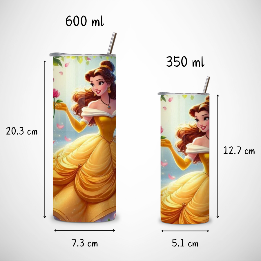 Gourde-personnalisee-la-belle-et-la-bete-Accessoires-personnalisable-disney-Cadeaux-a-personnaliser-disney