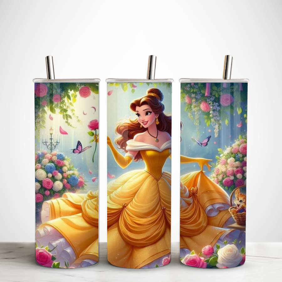 Gourde-personnalisee-la-belle-et-la-bete-Accessoires-personnalisable-disney-Cadeaux-a-personnaliser-disney