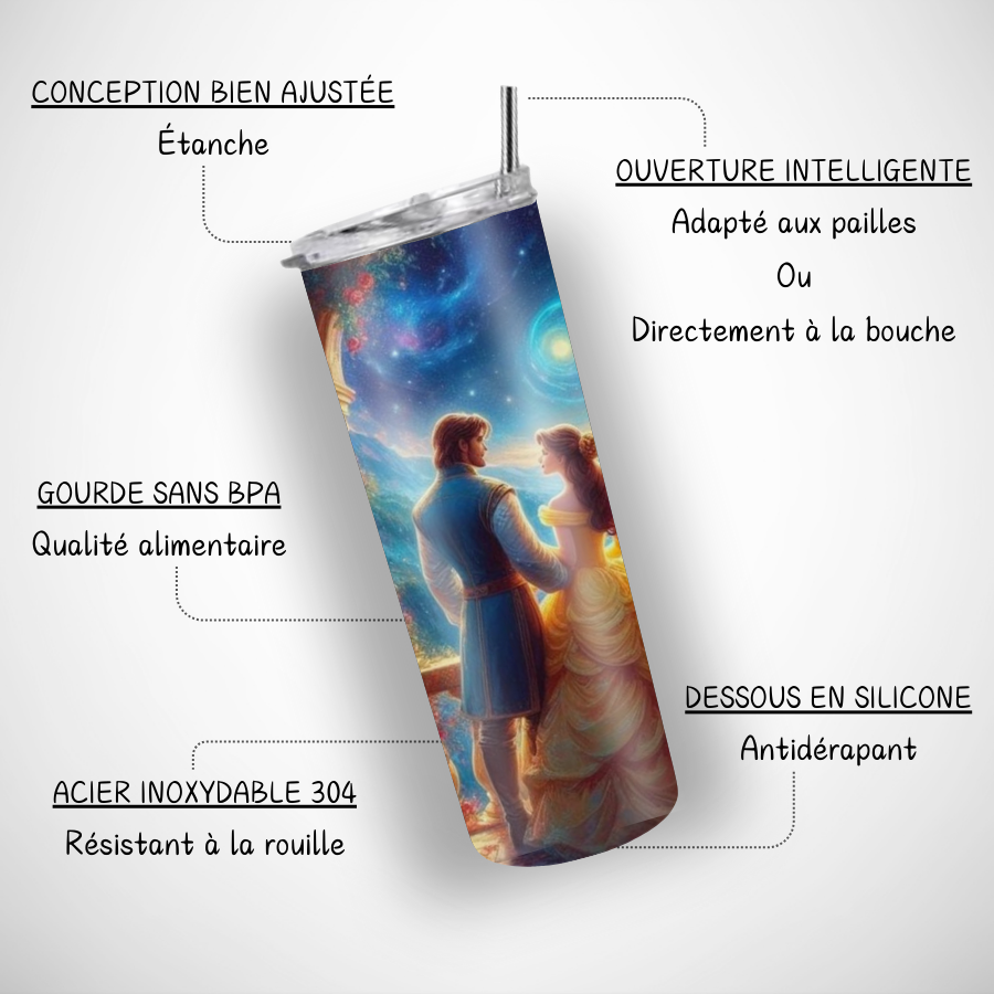 Gourde-personnalisee-la-belle-et-la-bete-Accessoires-personnalisable-disney-Cadeaux-a-personnaliser-disney