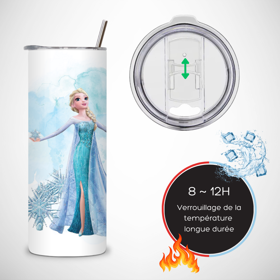 Gourde-personnalisee-la-reine-des-neiges-Gobelet-personnalisable-elsa-reine-des-neiges-Gourde-isotherme-a-personnaliser-reine-des-neiges