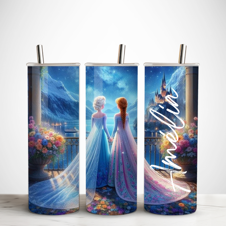 Gourde-isotherme-personnalisee-anna-et-elsa-la-reine-des-neiges-Accessoires-personnalisables-la-reine-des-neiges-Cadeaux-a-personnaliser-reine-des-neiges