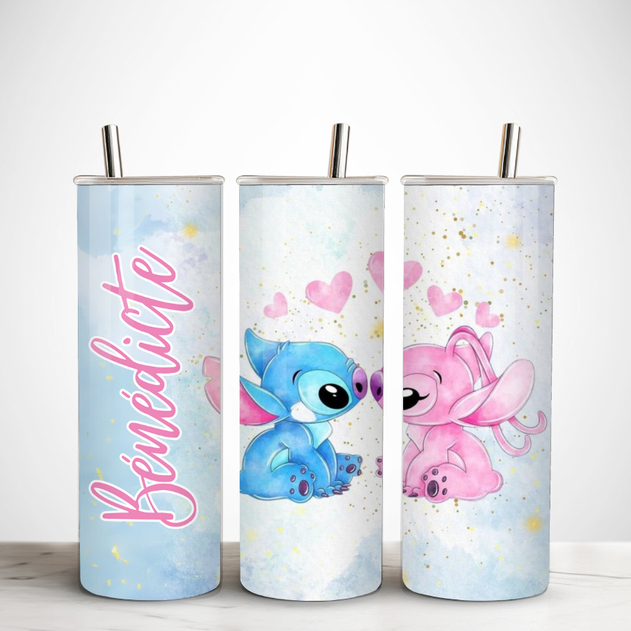 Gourde-personnalisee-stitch-et-angel-Gobelet-avec-couvercle-personnalisable-stitch-rose-Accessoires-personnalises-stitch
