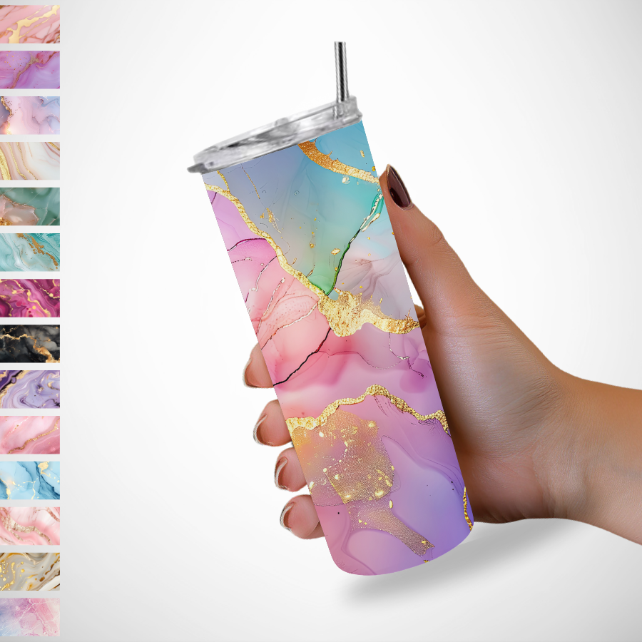 Gobelet-personnalisable-marbre-Gourde-isotherme-a-personnaliser-effet-marbre-Tumbler-personnalise-marbres
