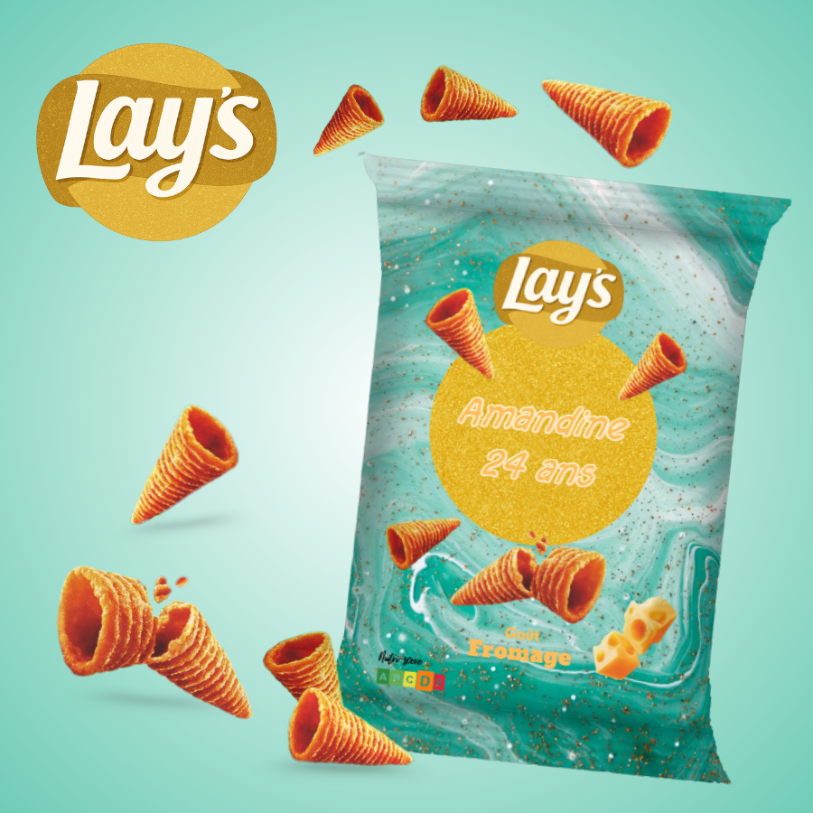 Cone-3d-lays-personnalise-Biscuits-salés-personnalisable-Gateau-a-personnaliser-prenom