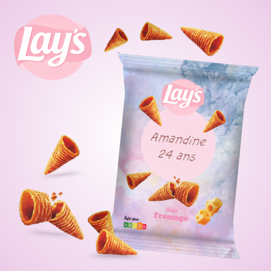Cone-3d-lays-personnalise-Biscuits-salés-personnalisable-Gateau-a-personnaliser-prenom