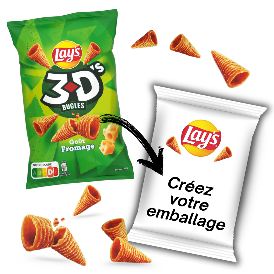 Cone-3d-lays-personnalise-Biscuits-salés-personnalisable-Gateau-a-personnaliser-prenom