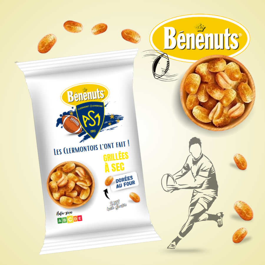 Cacahuetes-benenuts-personnalises-rugby-clermont-Biscuits-sales-a-personnaliser-rugby-clermont-Gateaux-personnalisable-rugby-clermont