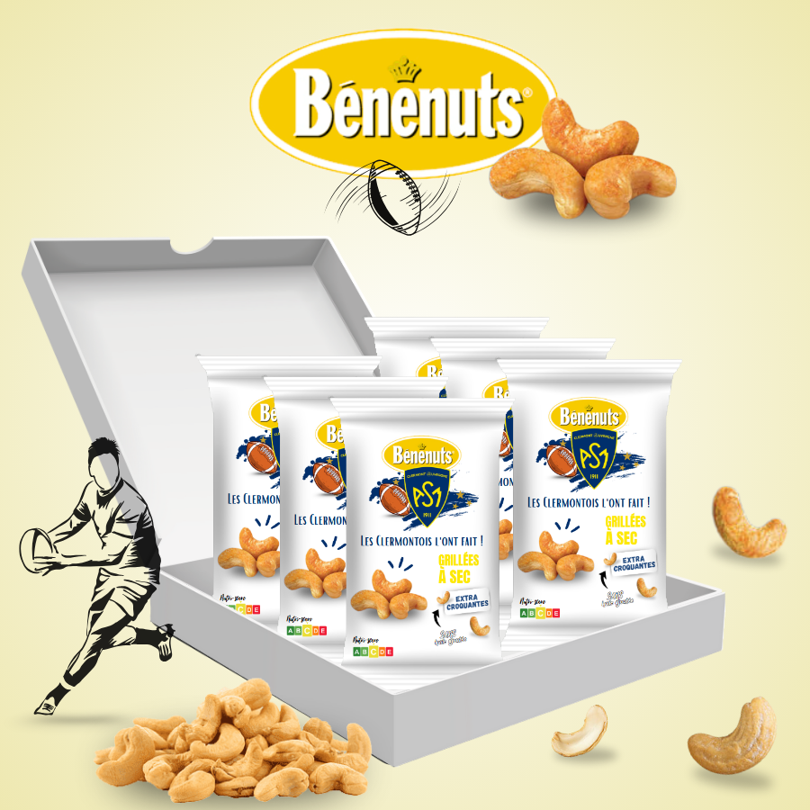 Gateaux-aperitif-a-personnaliser-rugby-Noix-de-cajou-personnalises-rugby-Emballage-biscuits-sales-benenuts-personnalisable-rugby