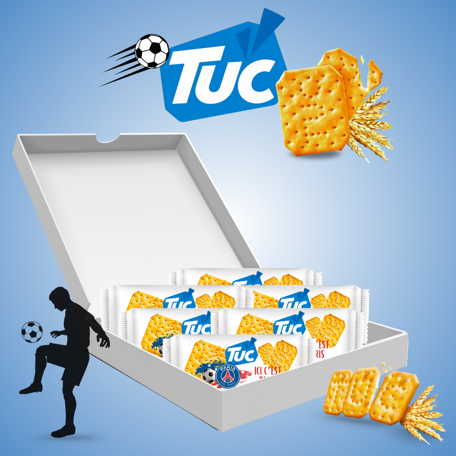 Emballage-gateaux-personnalise-football-Tuc-original-lu-personnalisable-foot-Aperitif-personnalise-football