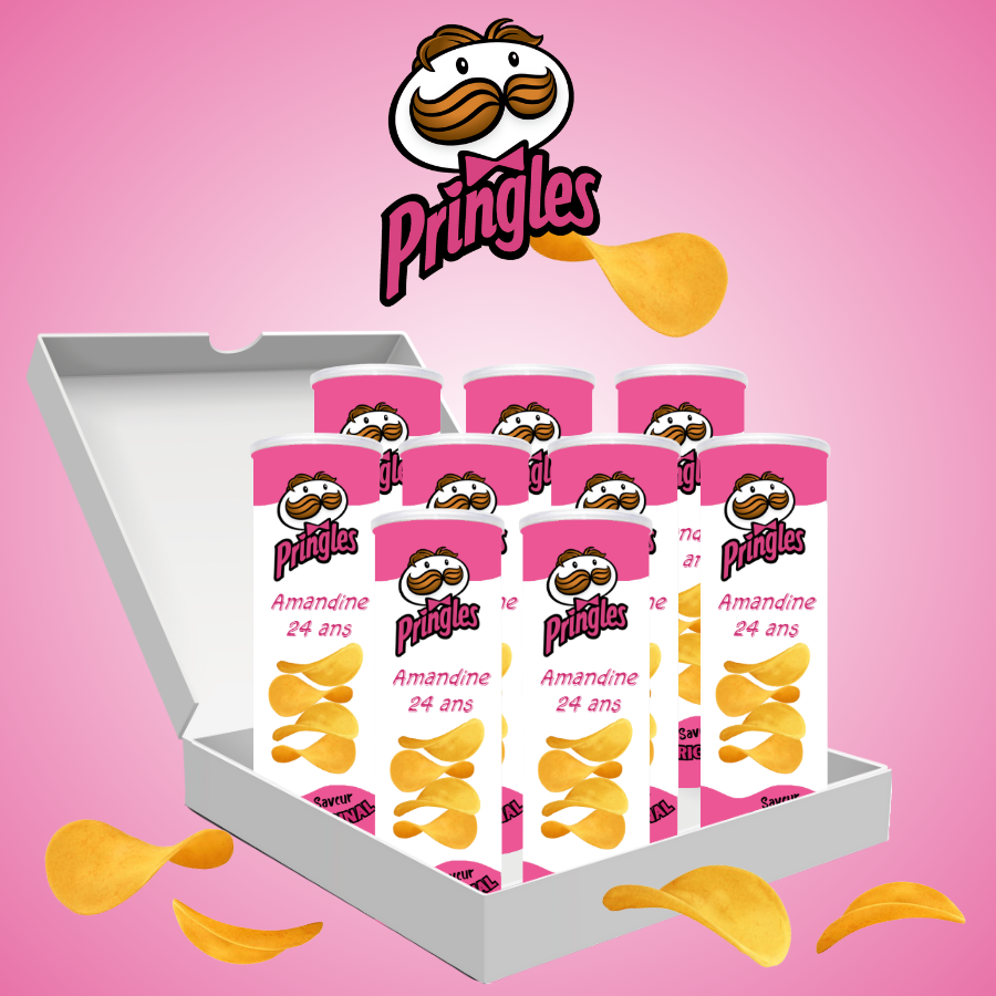 Chips-pringles-a-personnaliser-prenom-Pringles-personnalisable-couleurs-Emballage-chips-personnalise