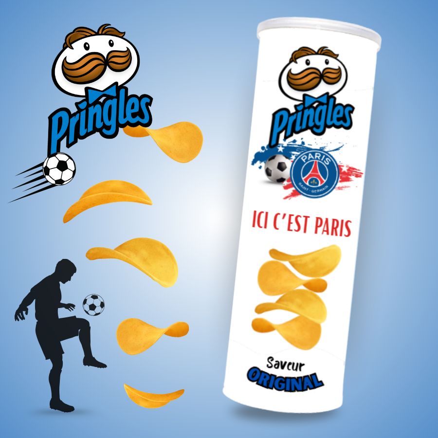 Chips-pringles-a-personnaliser-football-paris-Pringles-personnalisable-foot-psg-Emballage-chips-personnalise-foot-ball-paris-saint-germain