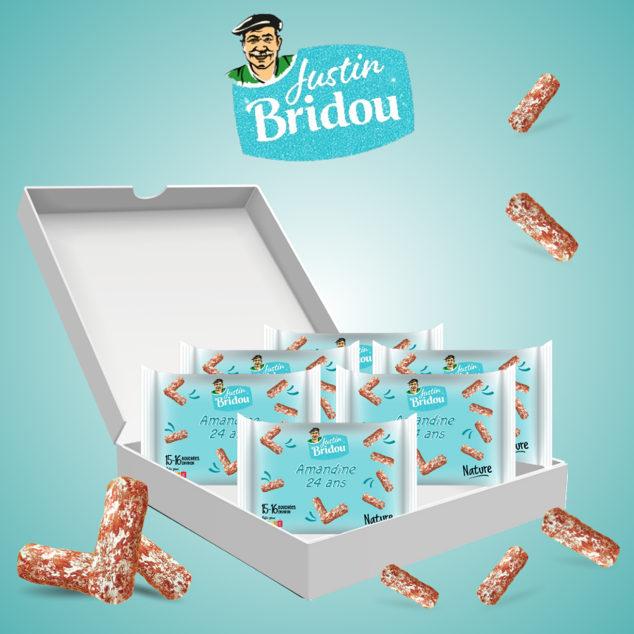 Saucisses-aperitif-personnalisees-Saucissons-a-personnaliser-Batons-saucisses-justin-bridou-personnalisable