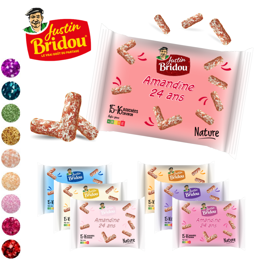Saucisses-aperitif-personnalisees-Saucissons-a-personnaliser-Batons-saucisses-justin-bridou-personnalisable