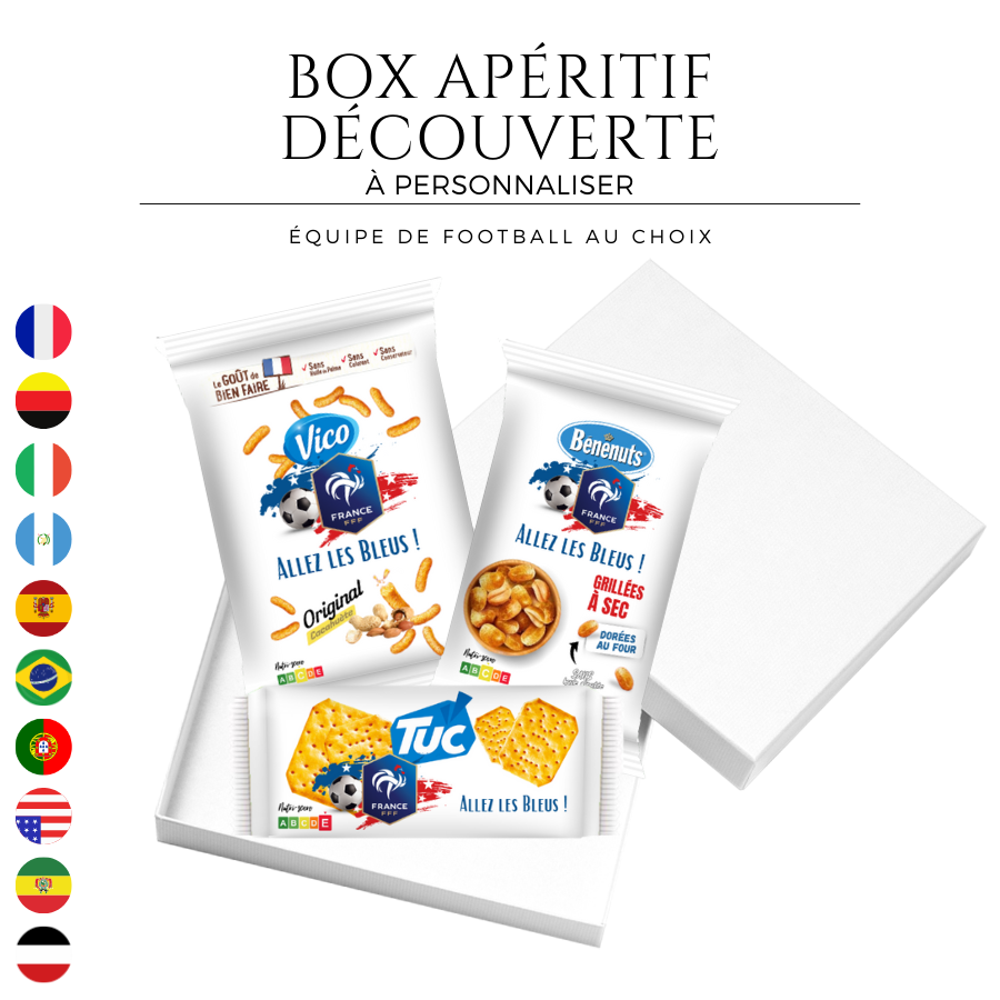 Box-aperitif-a-personnaliser-football-Coffret-gateaux-sales-personnalisable-foot-Coffret-cadeau-aperitif-personnalise-foot-ball