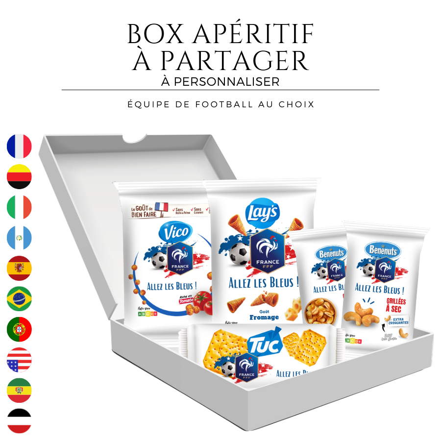 Box-aperitif-a-personnaliser-football-Coffret-gateaux-sales-personnalisable-foot-Coffret-cadeau-aperitif-personnalise-foot-ball