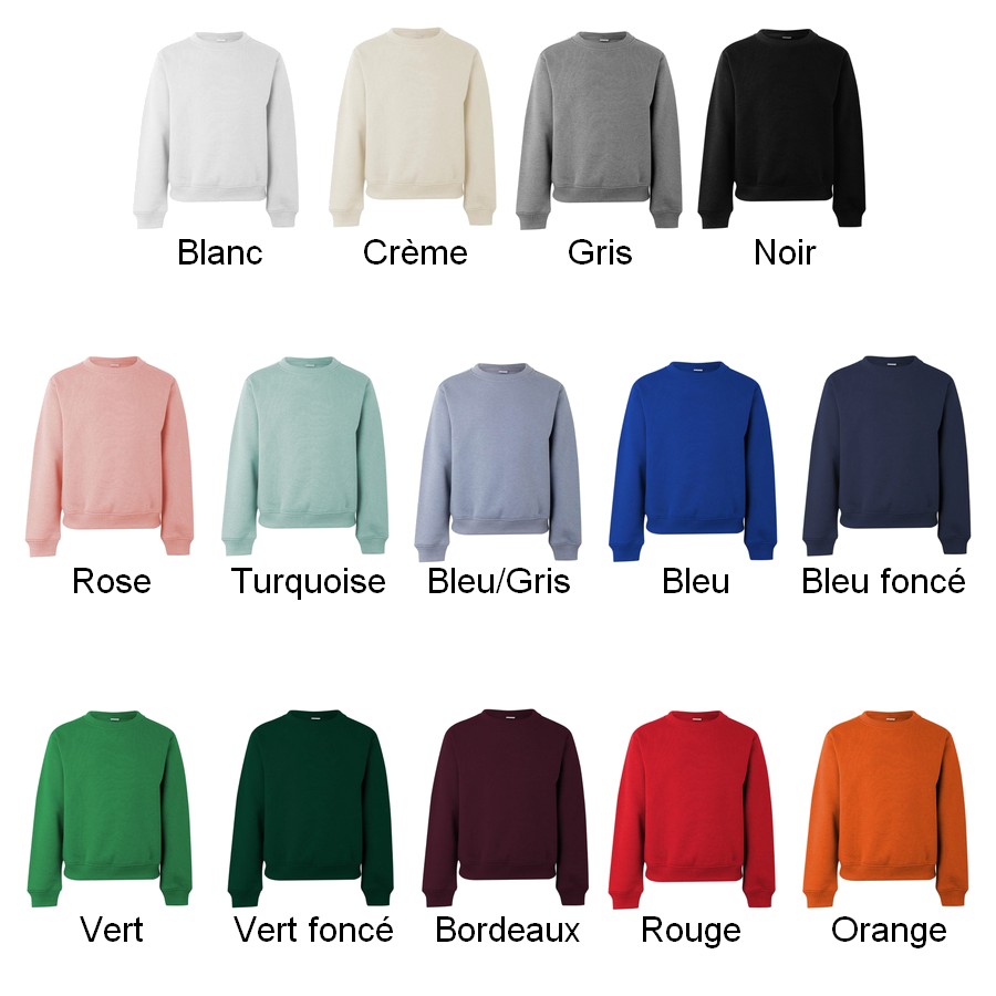 Sweat Enfants Couleurs