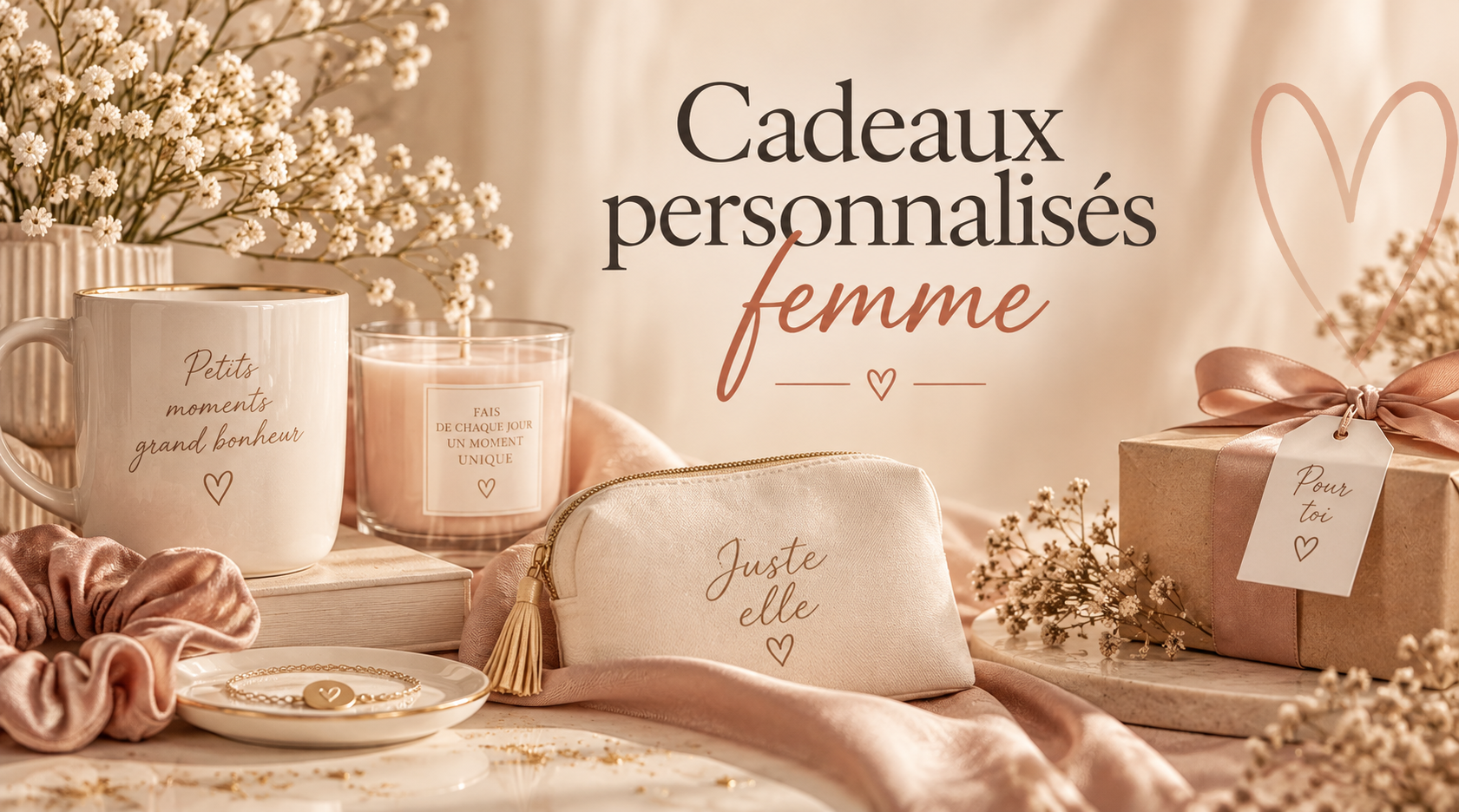 Cadeaux personnalisés pour femmes