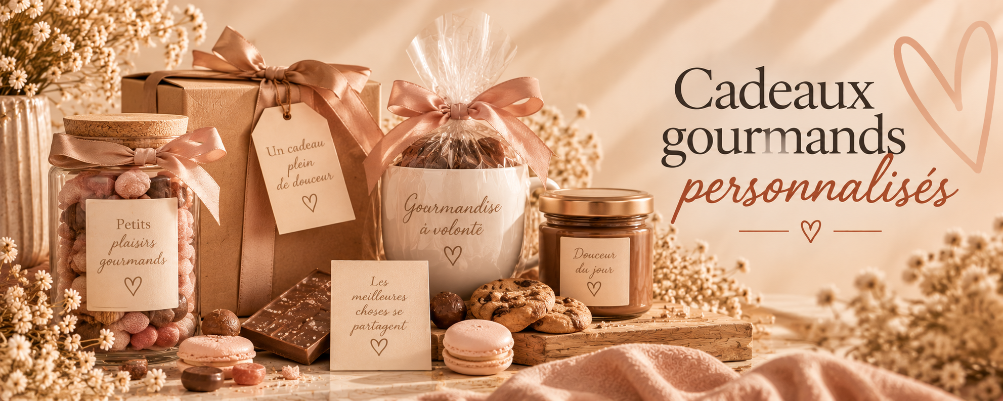 Cadeaux gourmands personnalisés