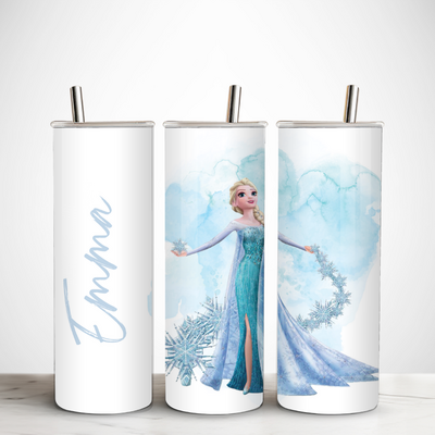 Gourde-personnalisee-la-reine-des-neiges-Gobelet-personnalisable-elsa-reine-des-neiges-Gourde-isotherme-a-personnaliser-reine-des-neiges