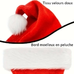 Bonnet-de-noel-moelleux-a-personnaliser-Bonnet-de-noel-doux-personnalisable-prenom-Bonnet-de-père-noel-personnalise-texte